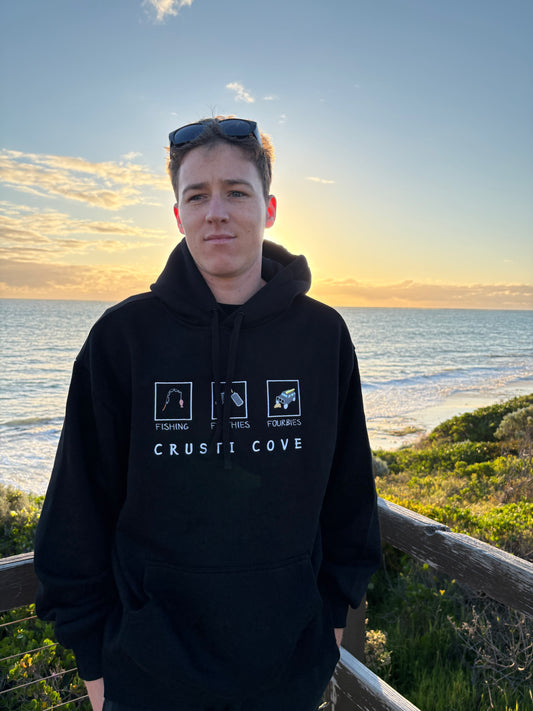 Fishing, Frothies, Fourbies Hoodie