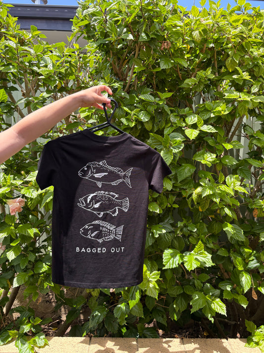 Kids Bagged Out Tee